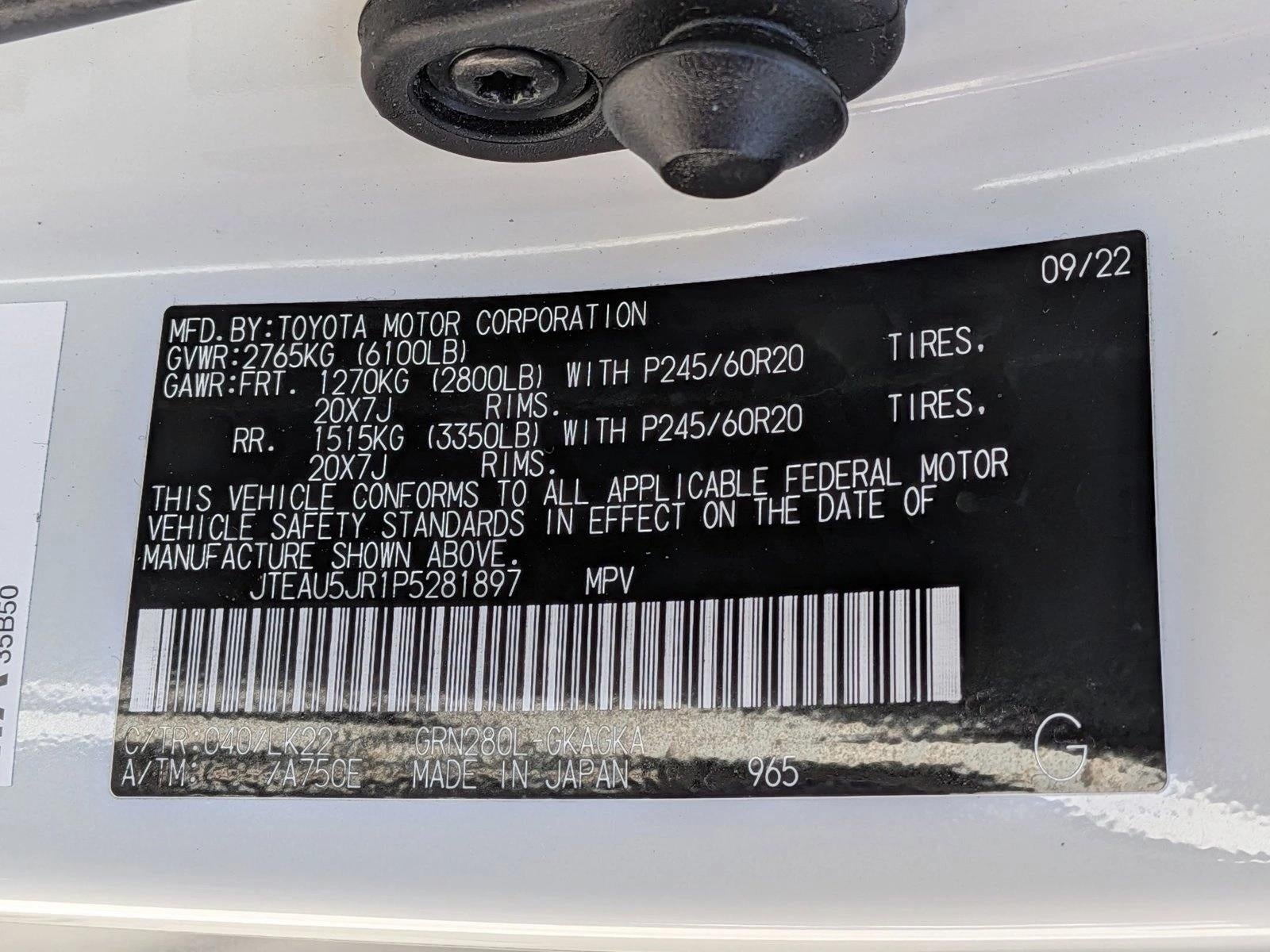 2023 Toyota 4Runner TRD Sport 2WD (Natl)