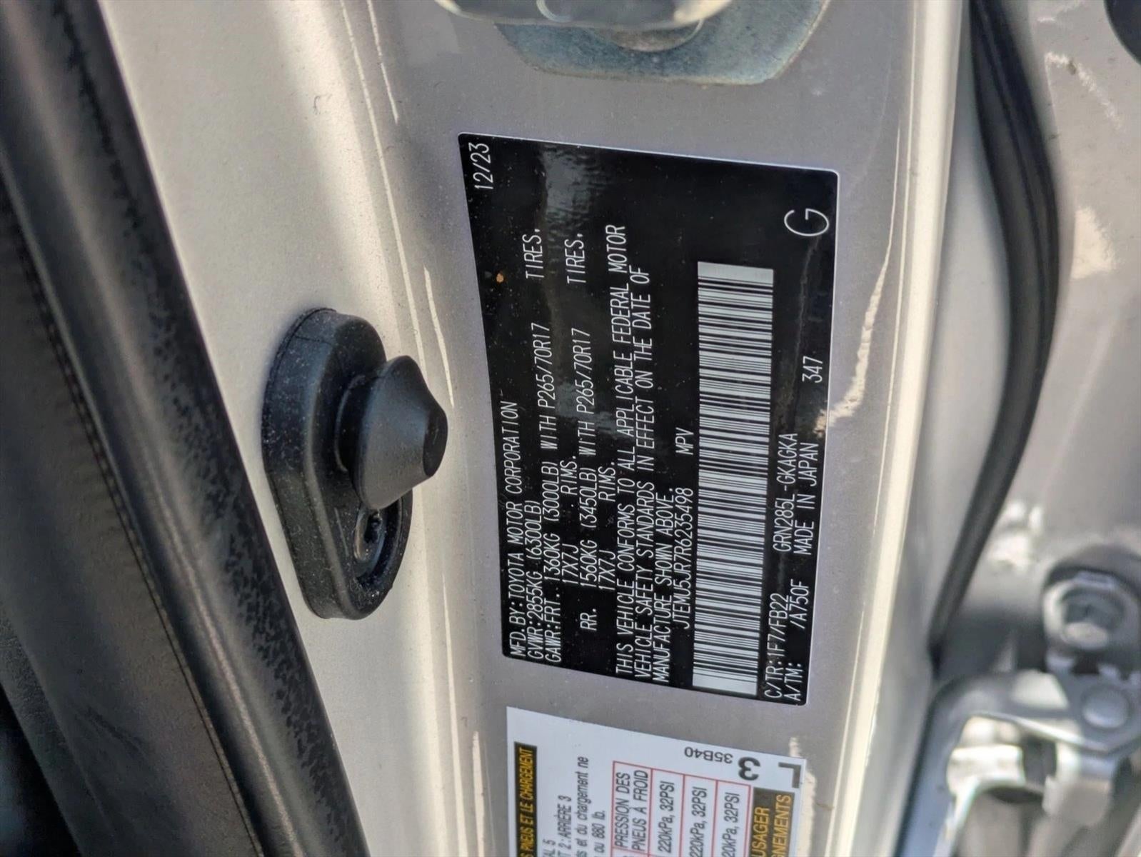 2024 Toyota 4Runner SR5 4WD (GS)