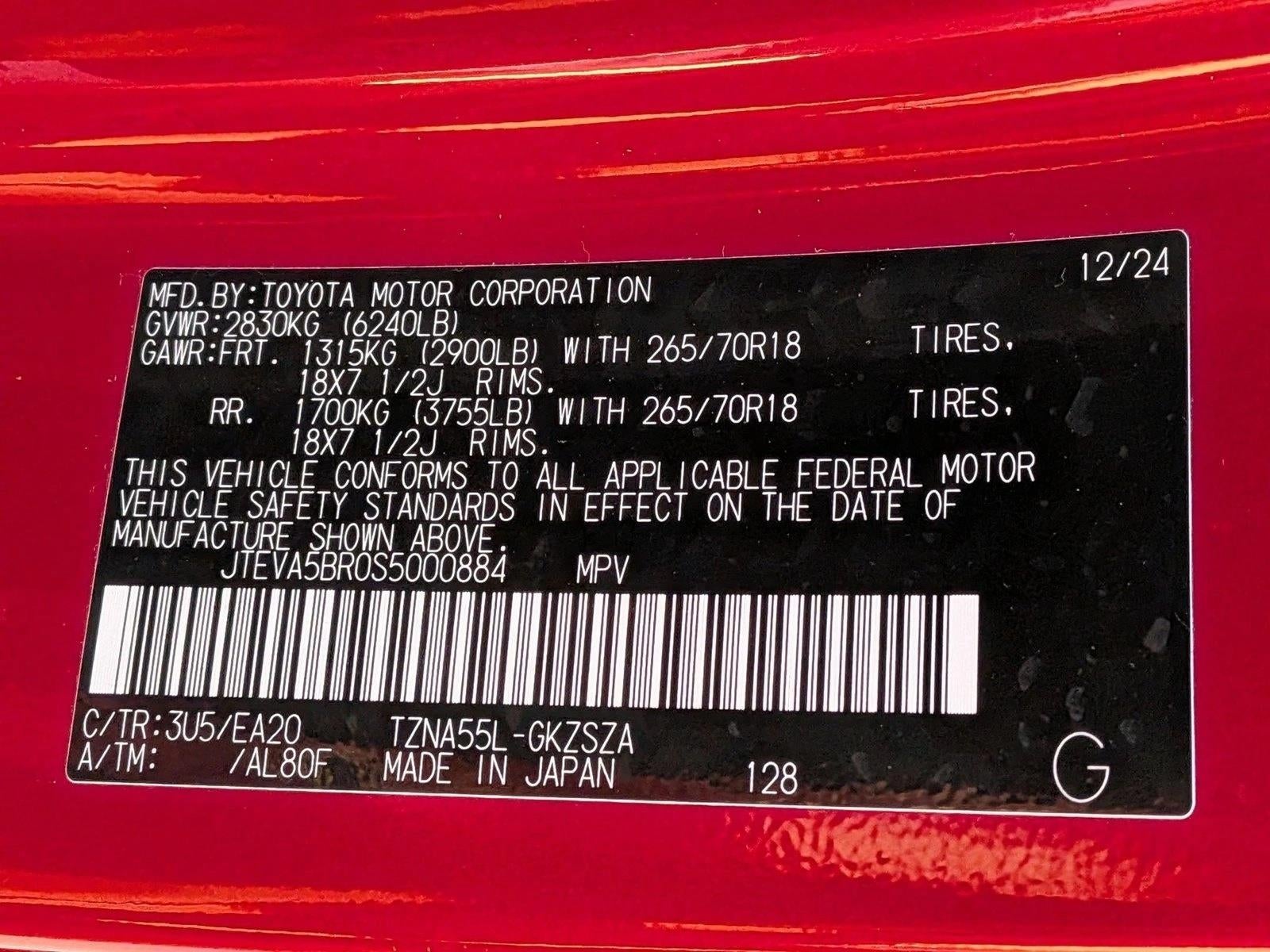 2025 Toyota 4Runner TRD Off Road Premium 4WD (Natl)