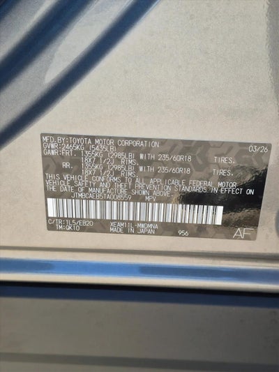 2026 Toyota bZ XLE Plus FWD (Natl)