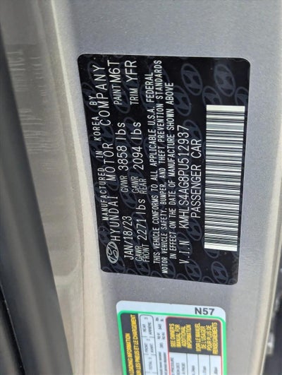 2023 Hyundai ELANTRA SEL IVT