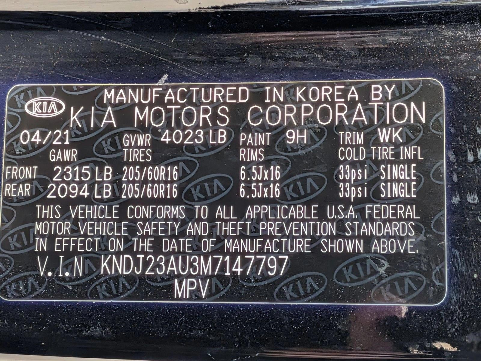 2021 Kia Soul LX IVT