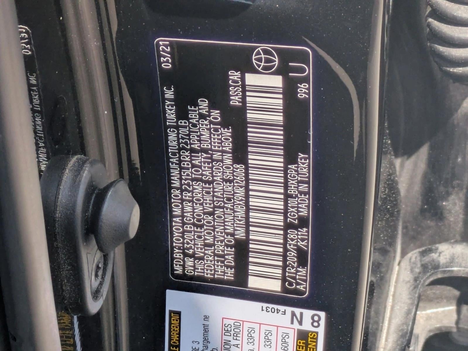 2021 Toyota C-HR XLE FWD (Natl)