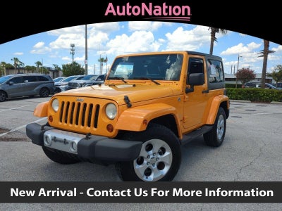 2013 Jeep Wrangler 4WD 2dr Sahara