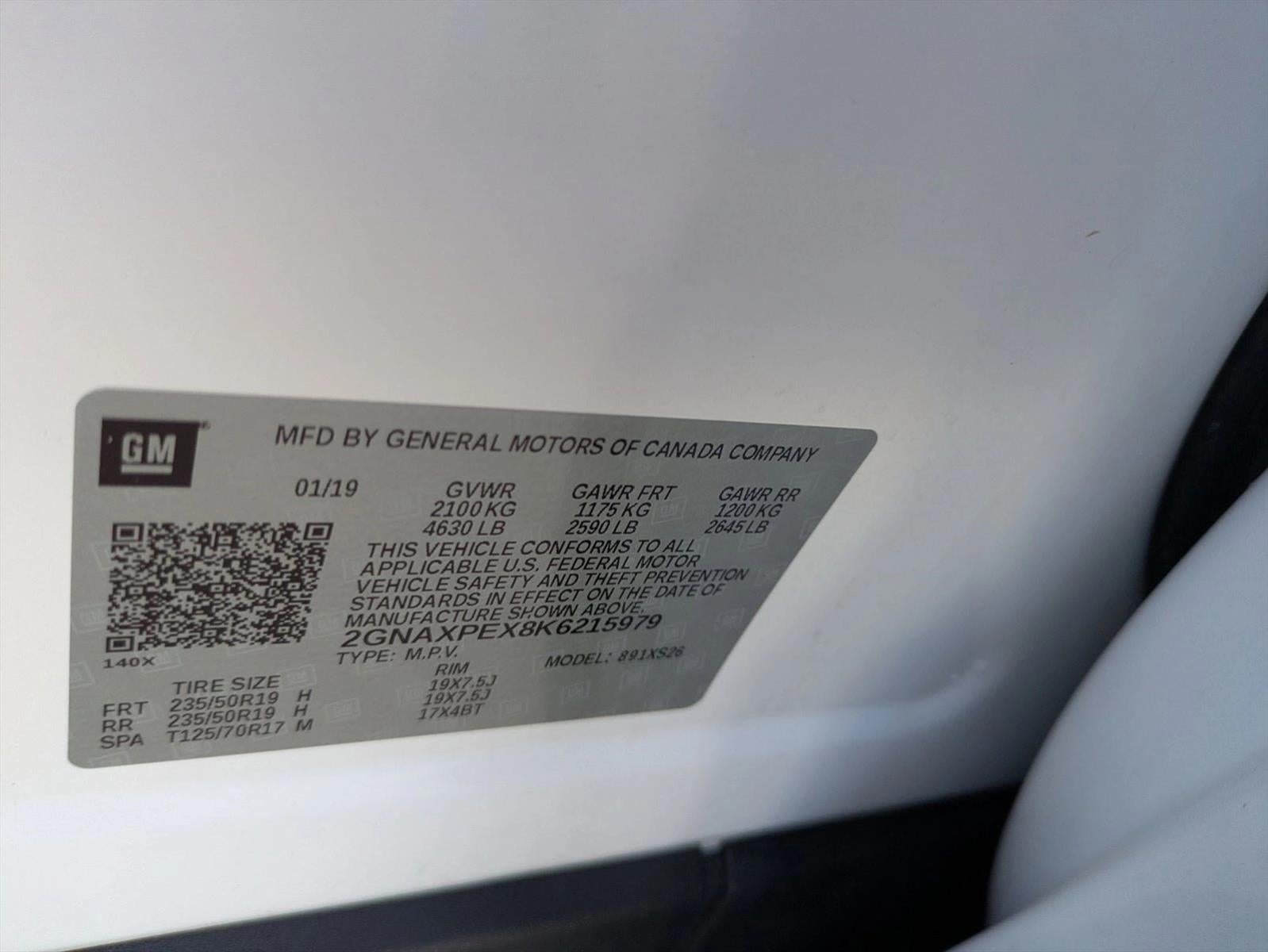 2019 Chevrolet Equinox FWD Premier