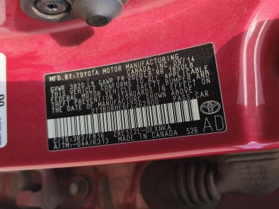 2015 Toyota Corolla 4dr Sdn CVT Auto LE (Natl)