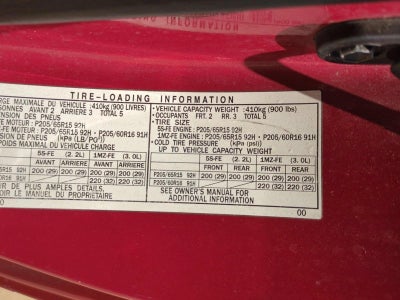 2001 Toyota Camry Solara SE