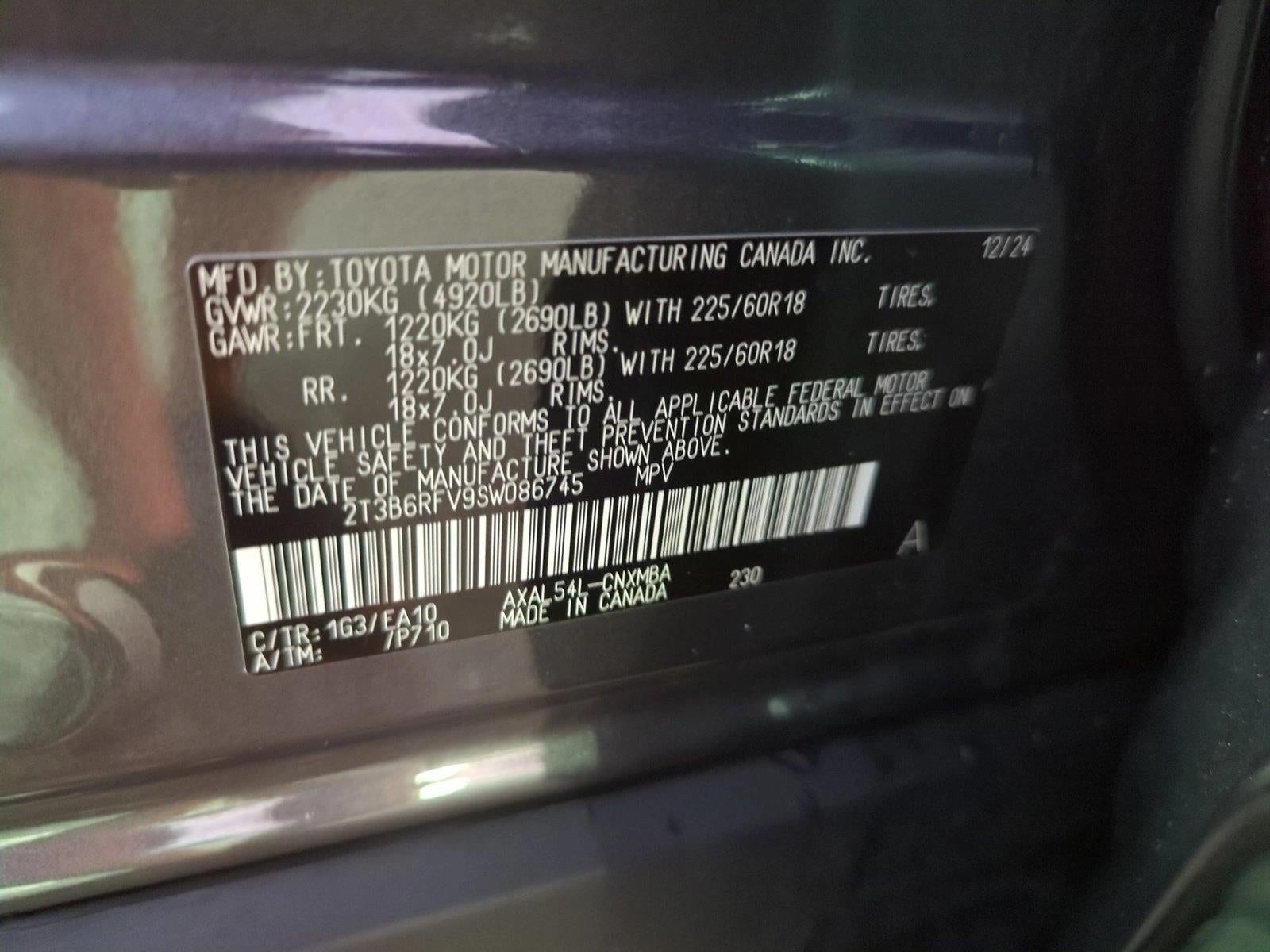 2025 Toyota RAV4 Hybrid XLE Premium AWD (Natl)