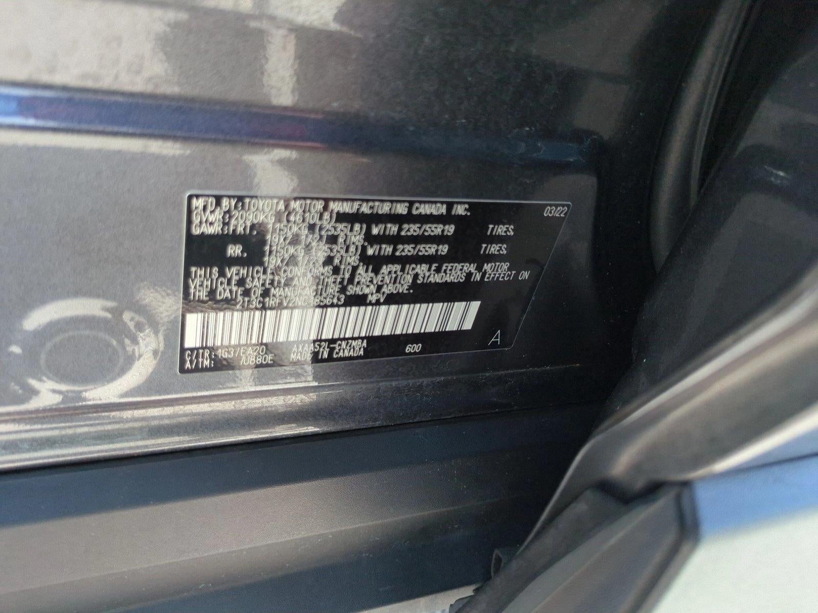 2022 Toyota RAV4 XLE Premium FWD (Natl)