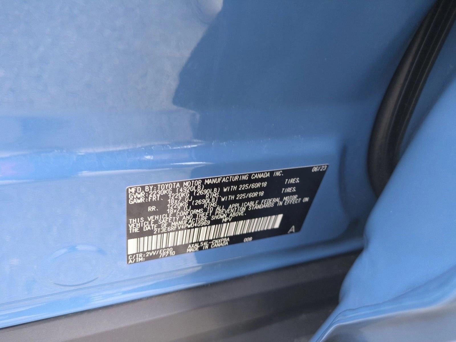 2023 Toyota RAV4 Hybrid XSE AWD (Natl)