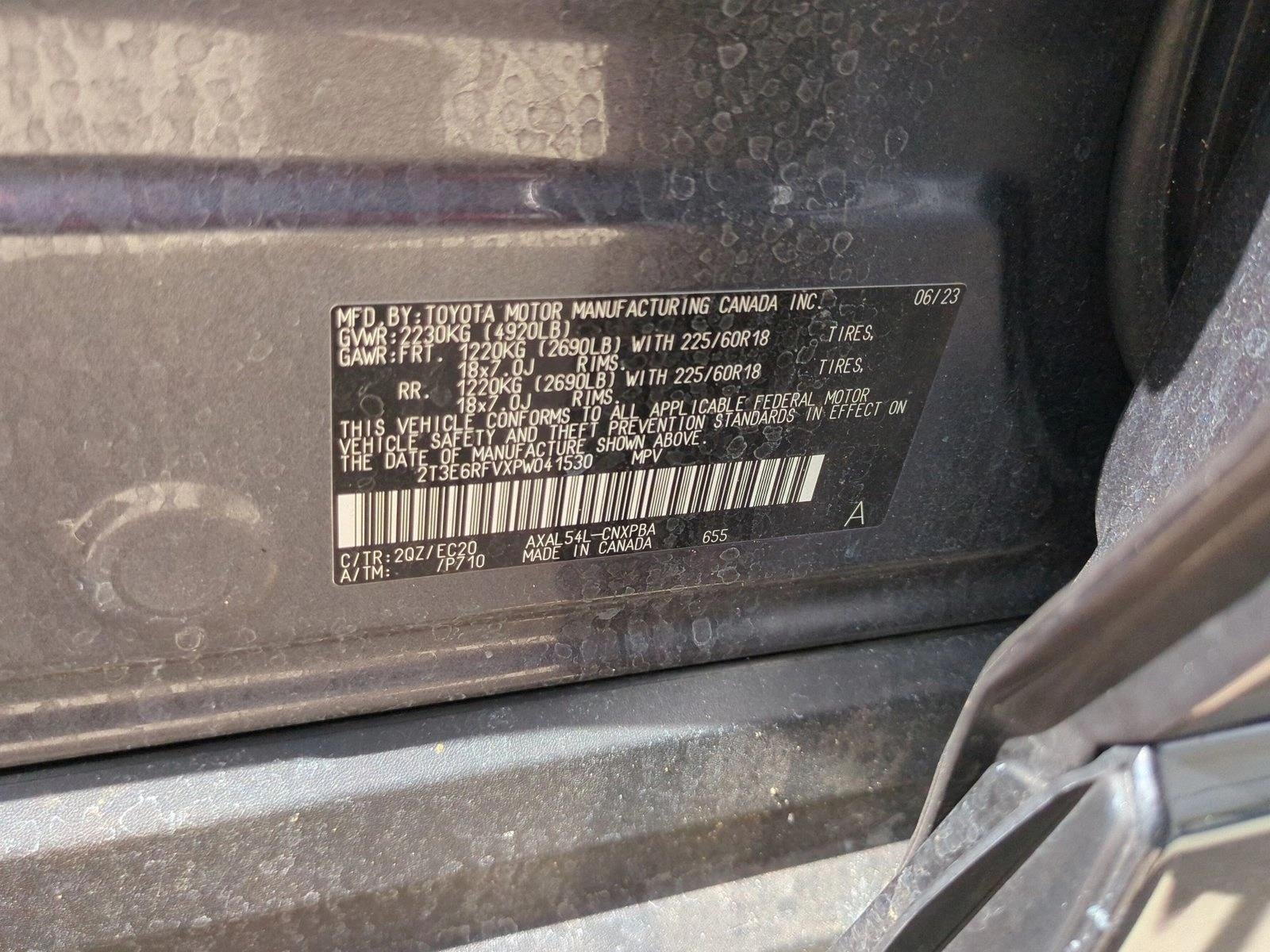 2023 Toyota RAV4 Hybrid XSE AWD (Natl)