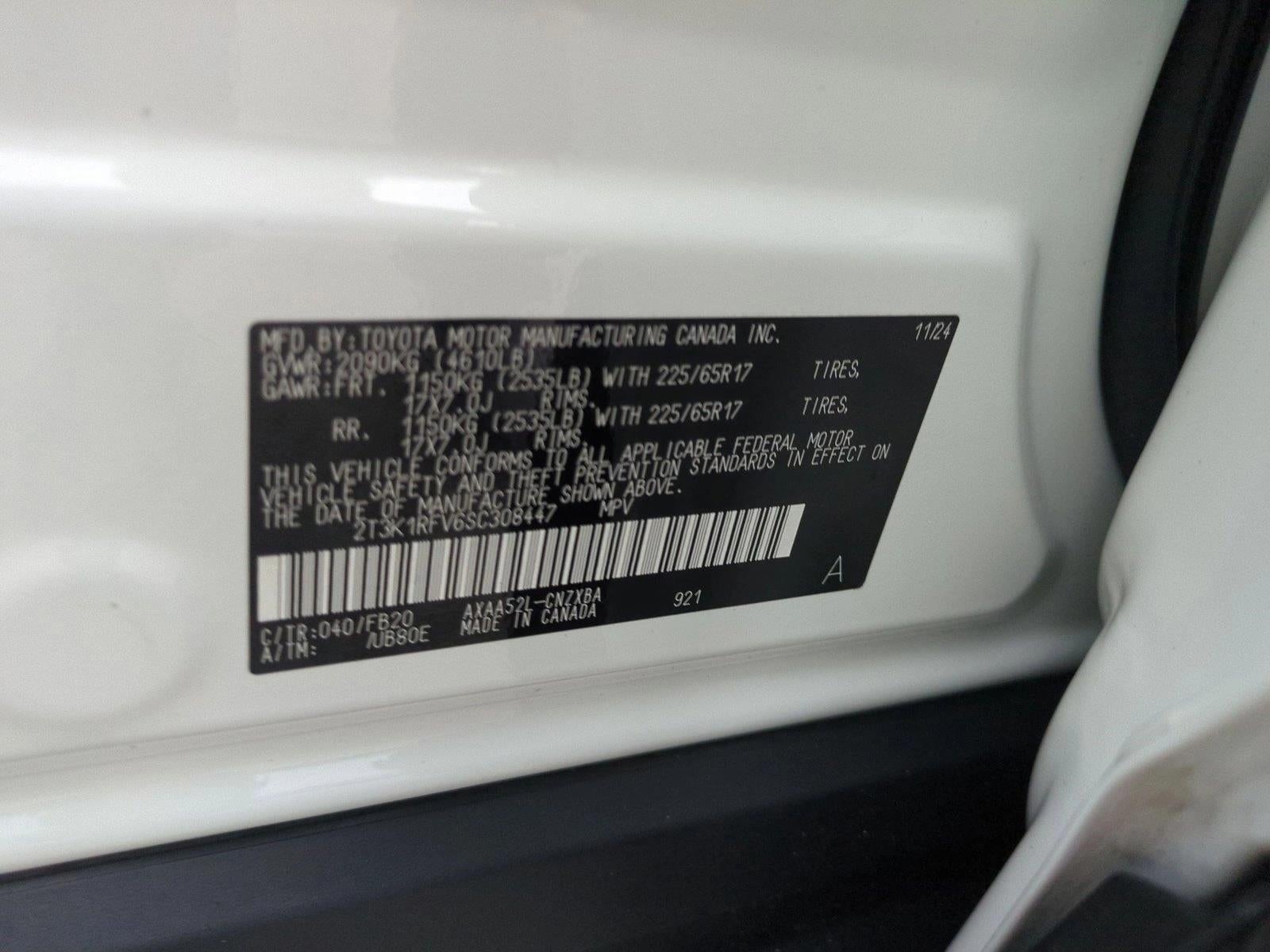 2025 Toyota RAV4 LE FWD (GS)