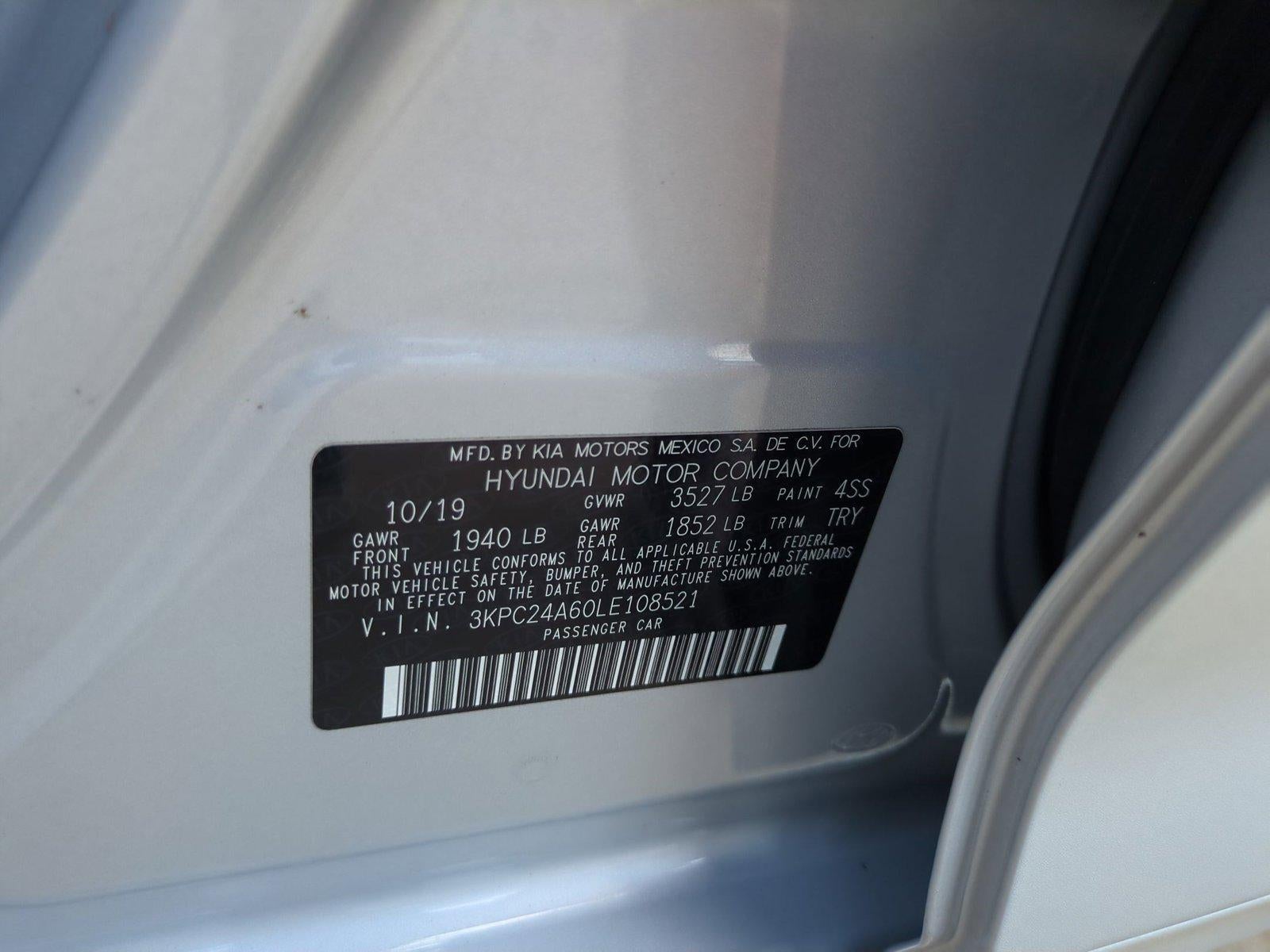 2020 Hyundai ACCENT SE Sedan IVT