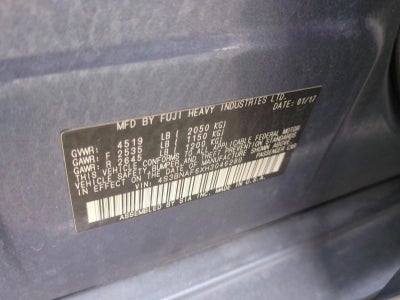 2017 Subaru Legacy 2.5i Premium