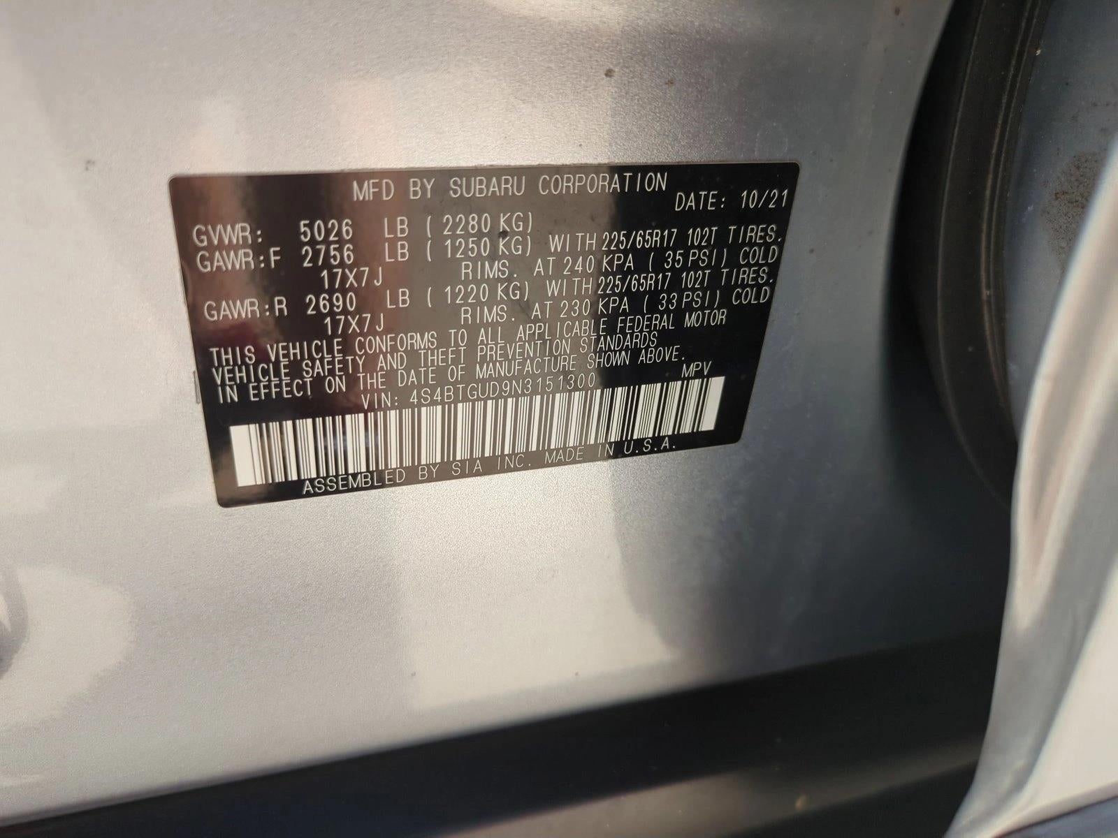 2022 Subaru Outback Wilderness CVT