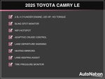 2025 Toyota Camry LE (Natl)