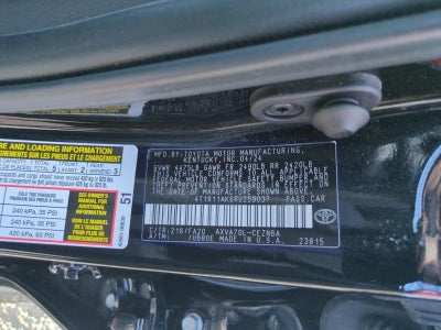 2024 Toyota Camry LE Auto (SE)