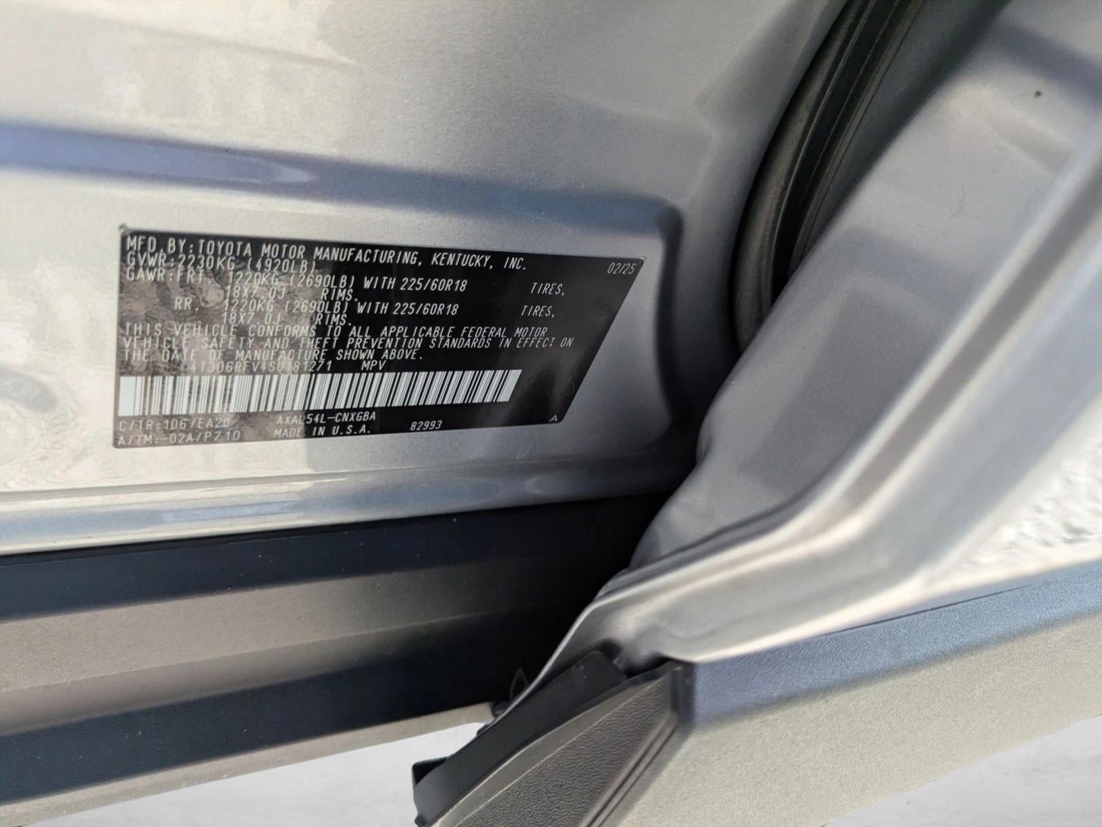 2025 Toyota RAV4 Hybrid Limited AWD (Natl)