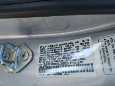 2011 Honda CR-V SE 2WD