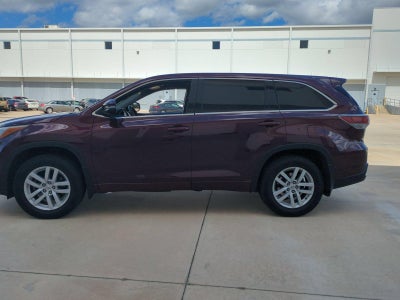 2015 Toyota Highlander AWD 4dr V6 LE (SE)