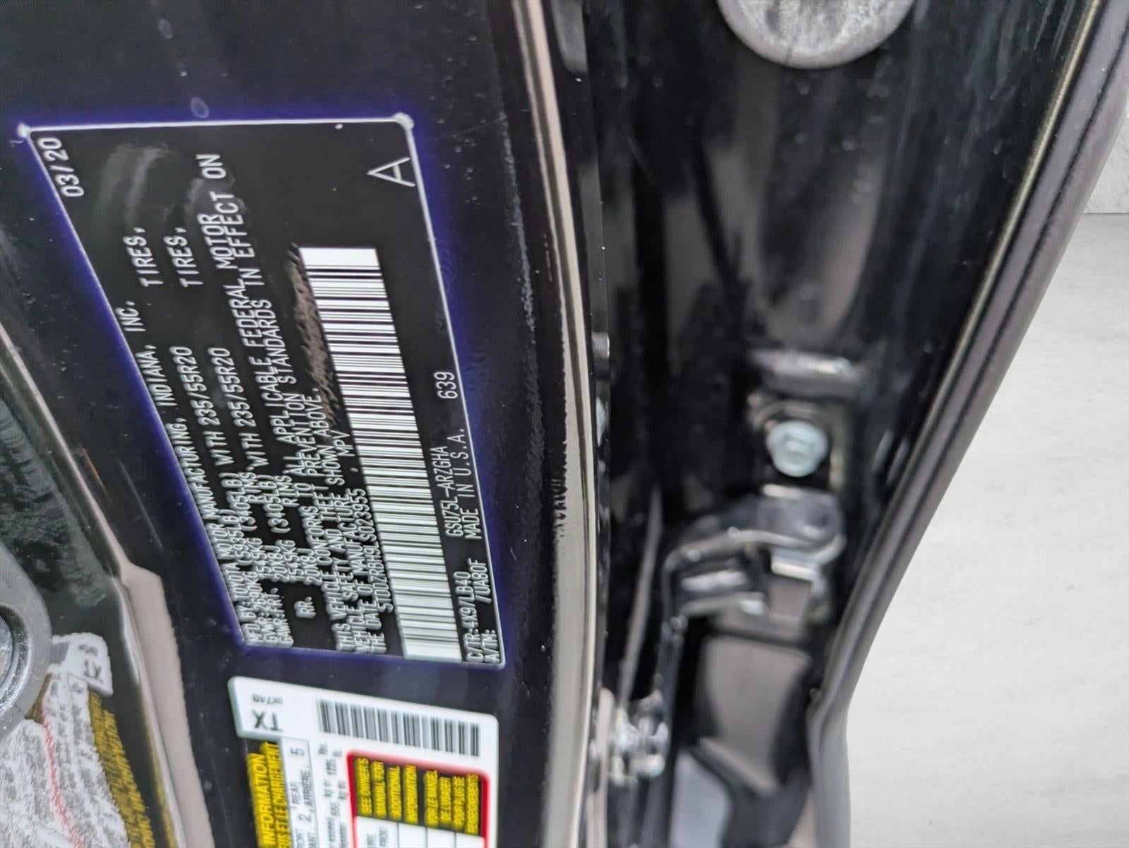 2020 Toyota Highlander Limited AWD (Natl)