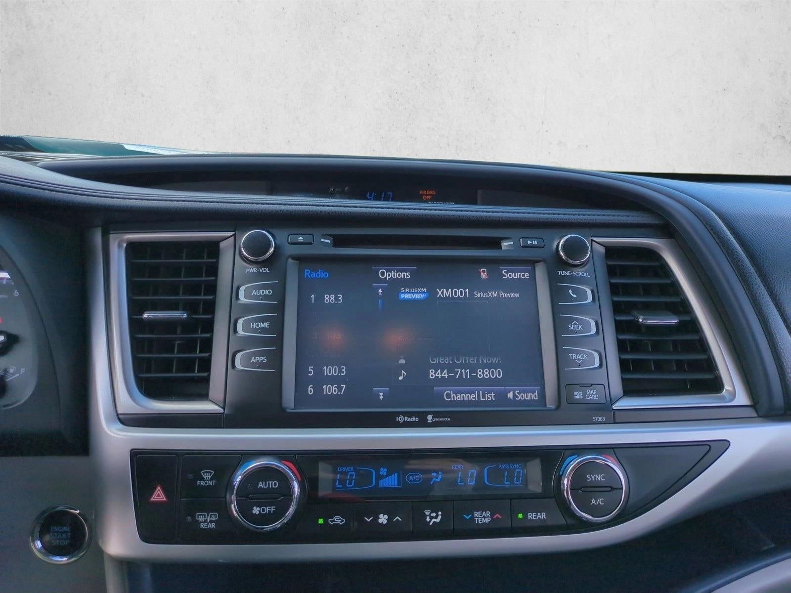 2014 Toyota Highlander FWD 4dr V6 XLE (Natl)