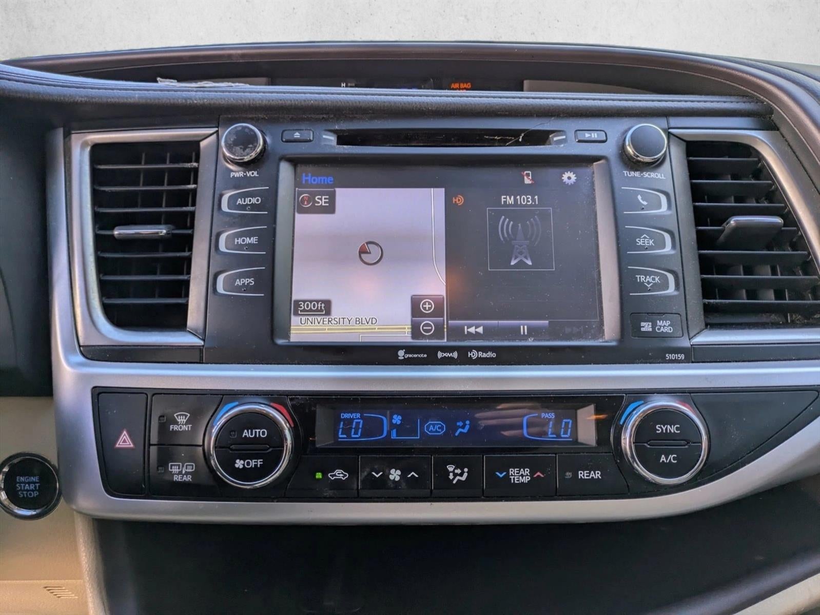 2016 Toyota Highlander FWD 4dr V6 XLE (Natl)