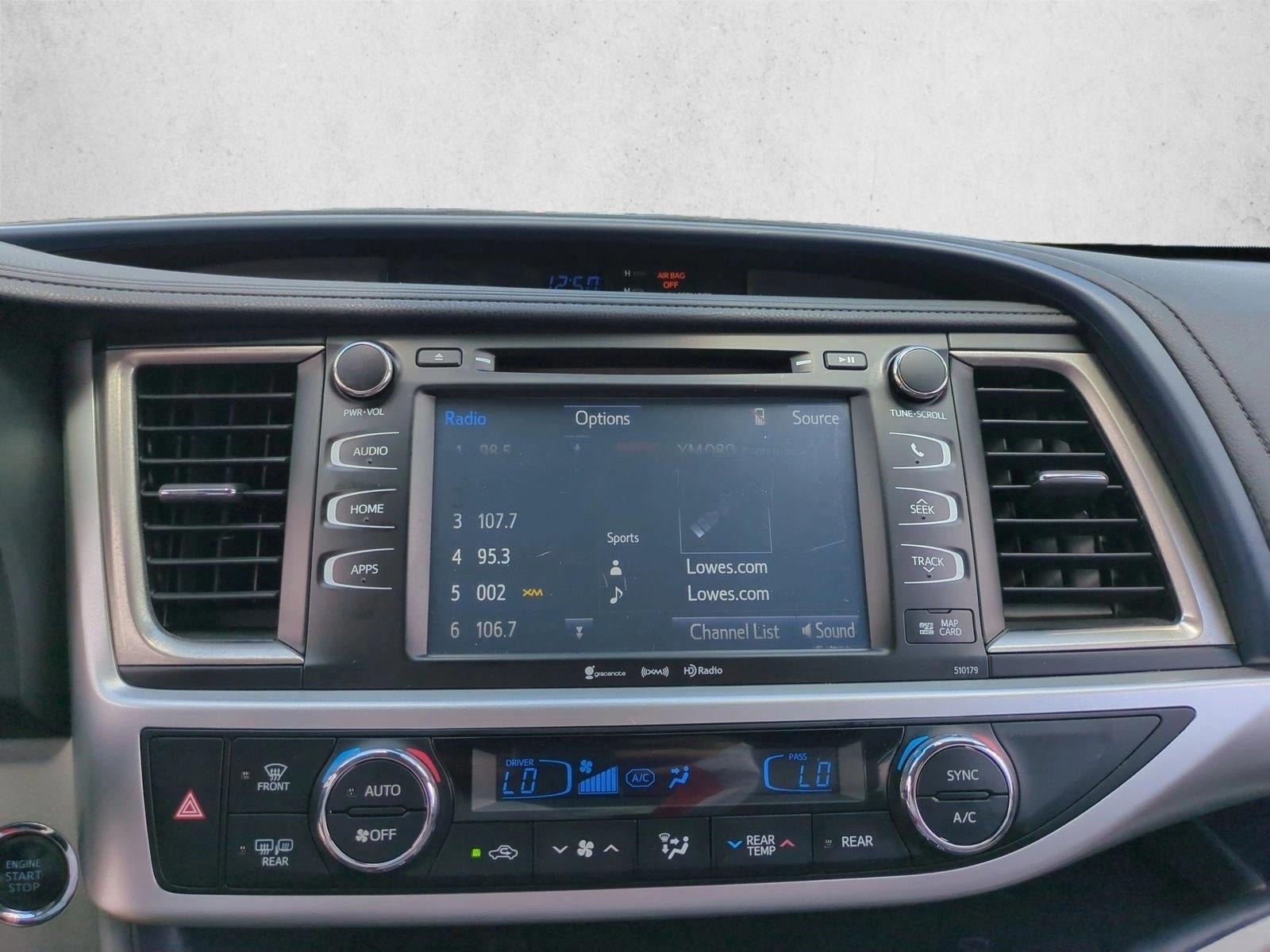 2017 Toyota Highlander XLE V6 FWD (Natl)