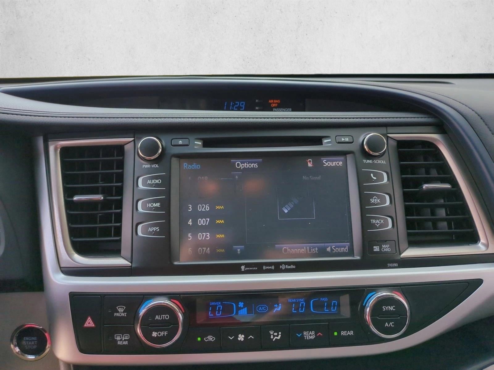 2019 Toyota Highlander XLE V6 FWD (Natl)