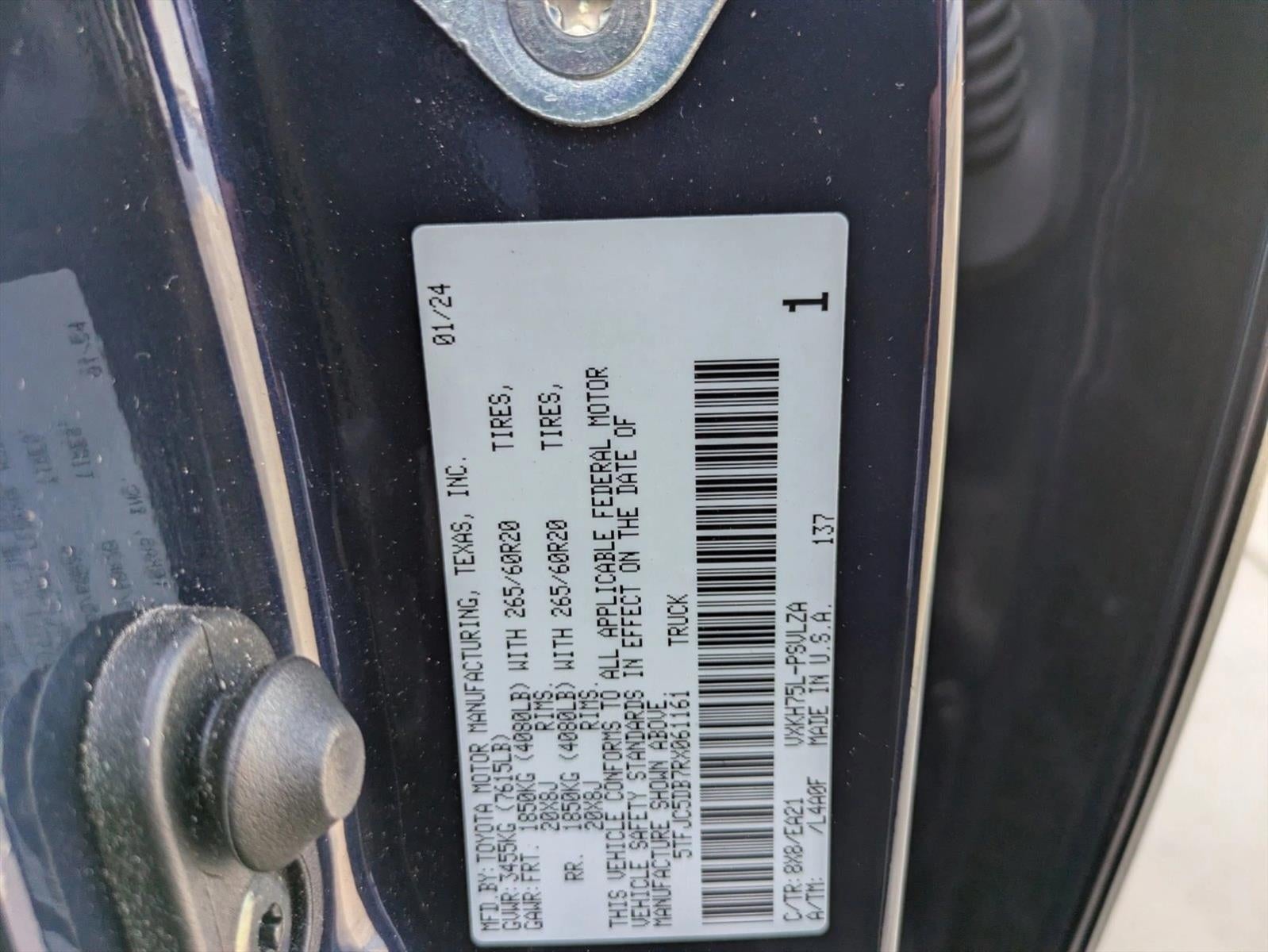 2024 Toyota Tundra 4WD 4WD Limited Hybrid CrewMax 5.5' Bed (Natl)