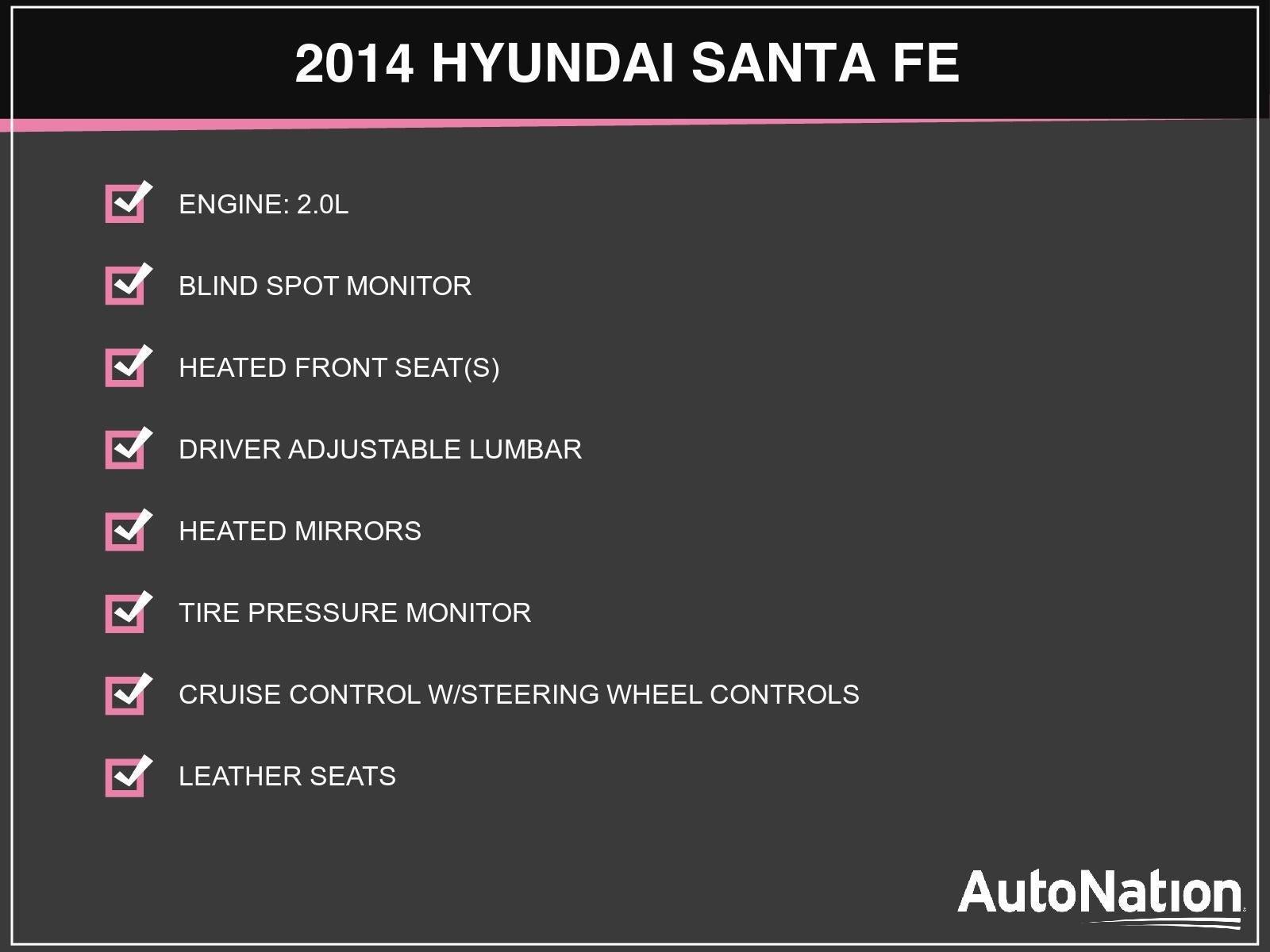 2014 Hyundai Santa Fe Sport FWD 4dr 2.0T