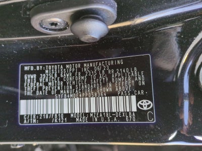 2023 Toyota Corolla LE CVT (Natl)