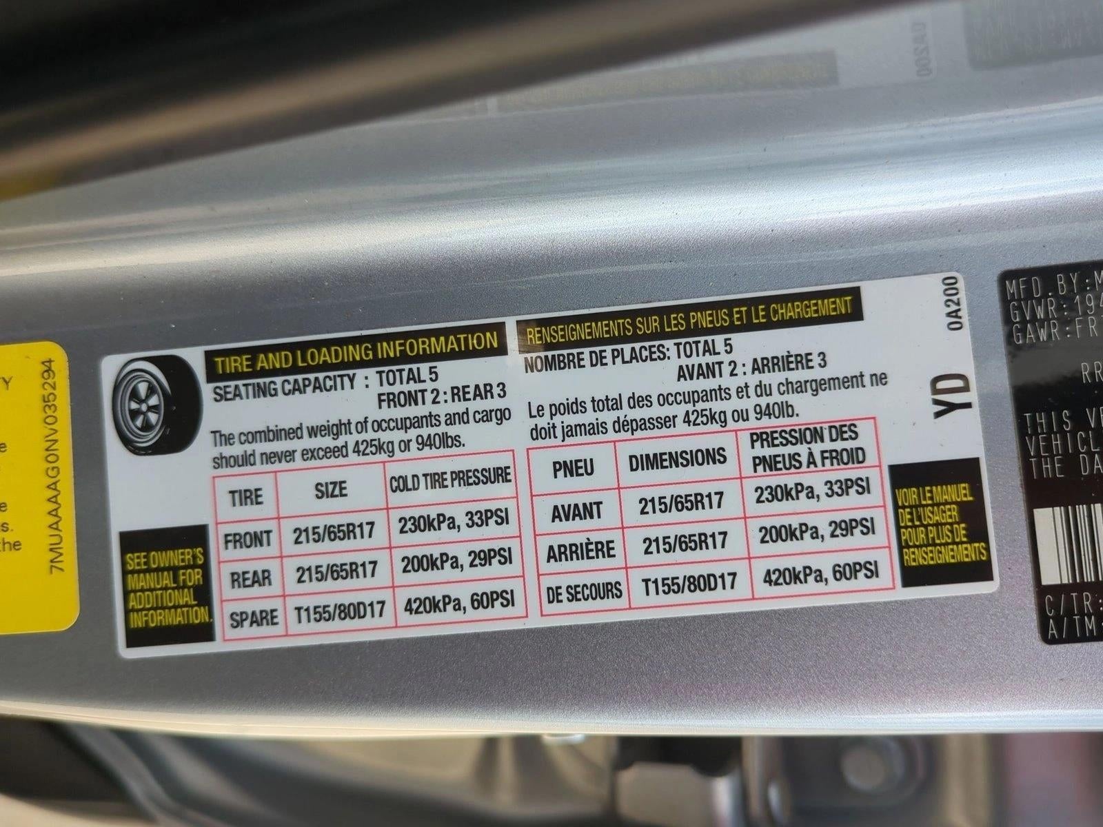 2022 Toyota Corolla Cross L 2WD (Natl)