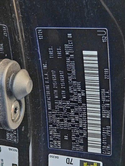 2025 Toyota Corolla Cross Hybrid SE 4WD (Natl)