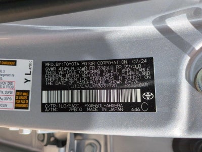 2024 Toyota Prius Limited (Natl)