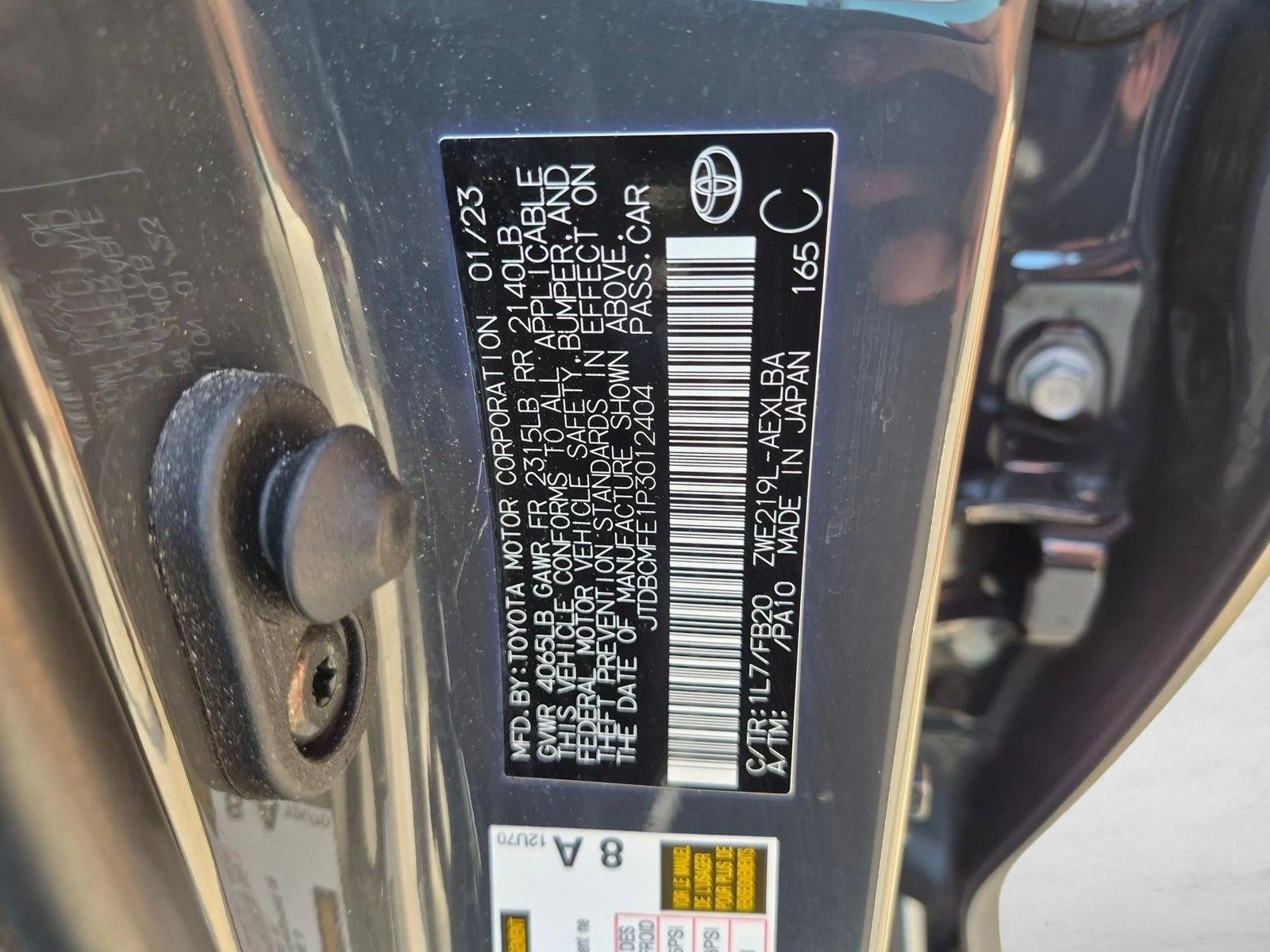 2023 Toyota Corolla Hybrid LE FWD (Natl)