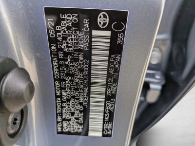 2021 Toyota Corolla LE CVT (Natl)