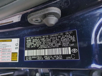 2022 Toyota Corolla LE CVT (Natl)