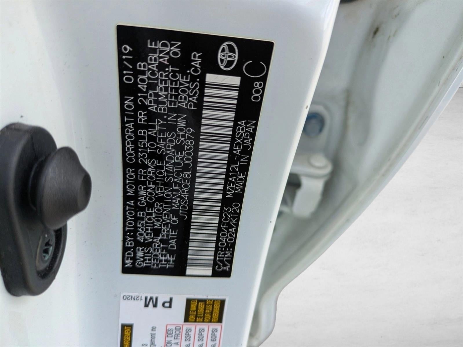 2020 Toyota Corolla SE CVT (Natl)