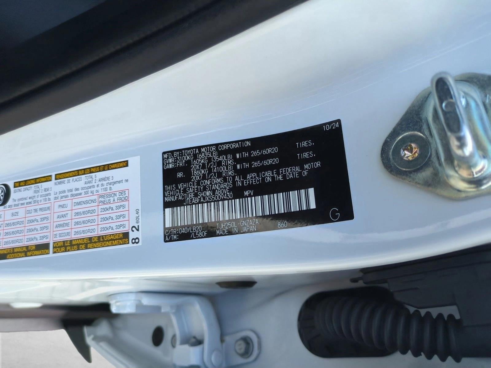 2025 Toyota Land Cruiser 4WD (GS)