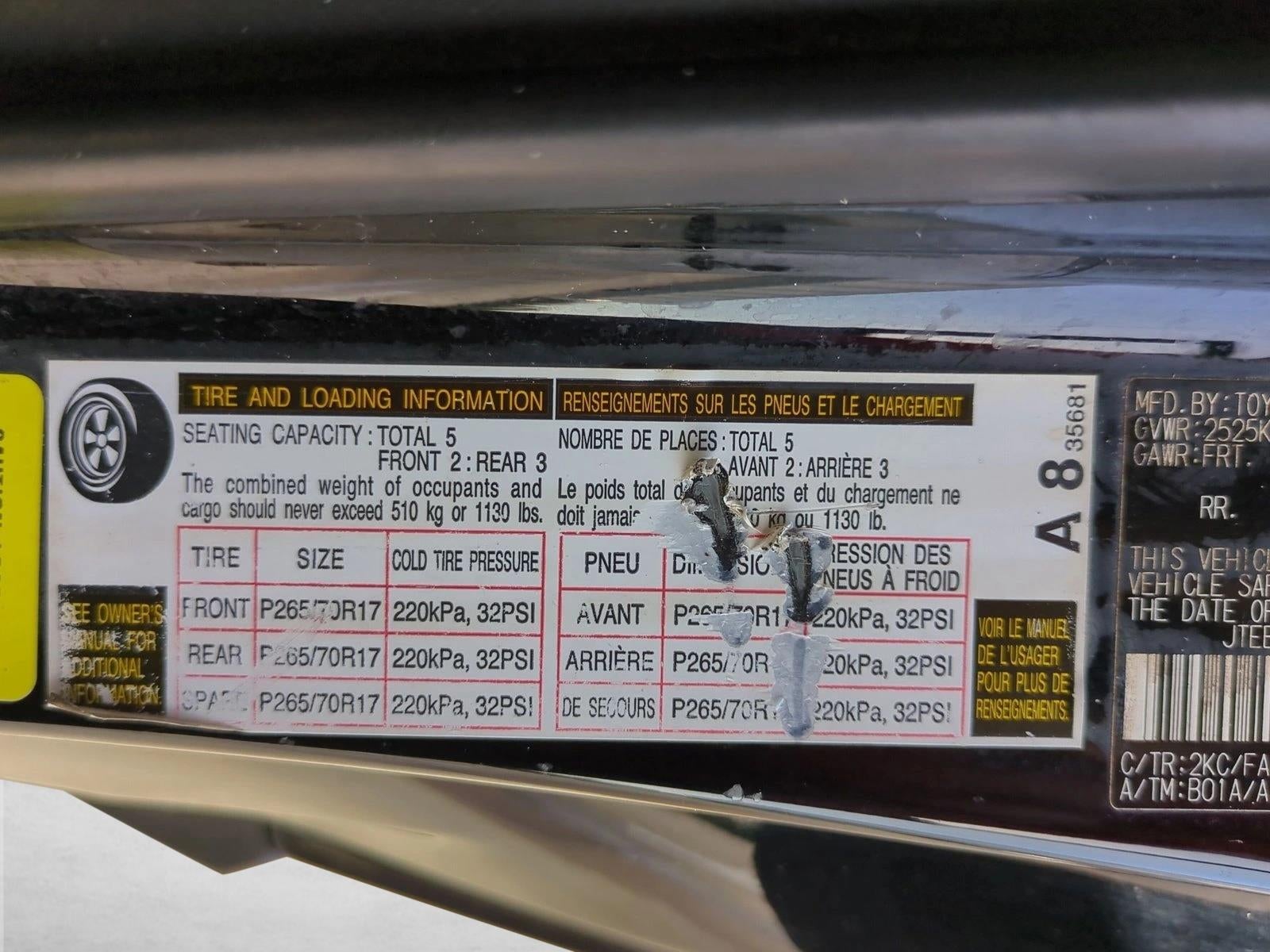 2012 Toyota FJ Cruiser 4WD 4dr Auto (Natl)