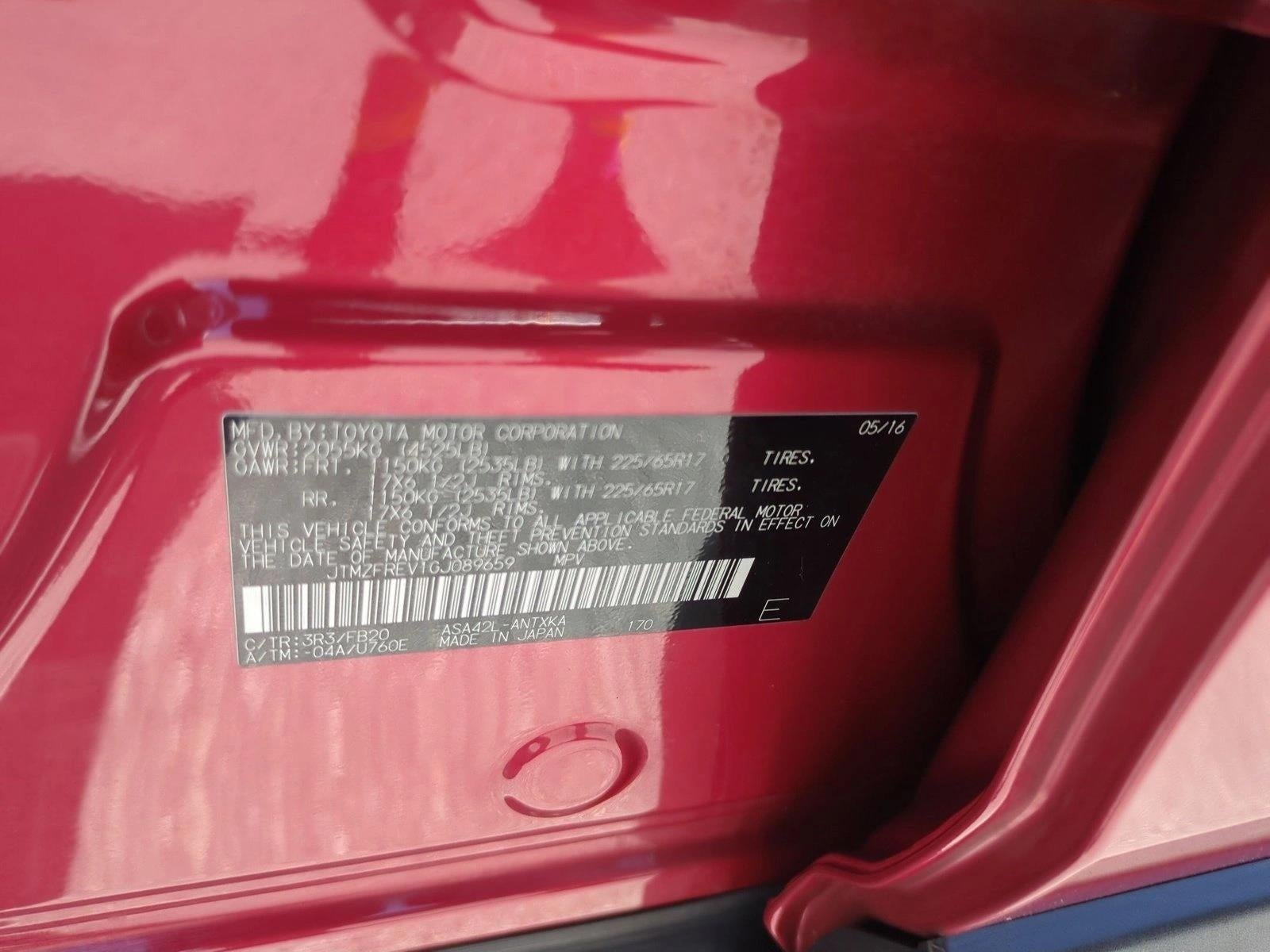2016 Toyota RAV4 FWD 4dr LE (GS)