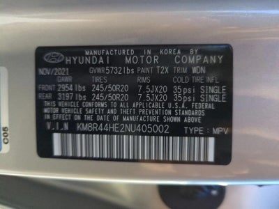 2022 Hyundai PALISADE SEL FWD