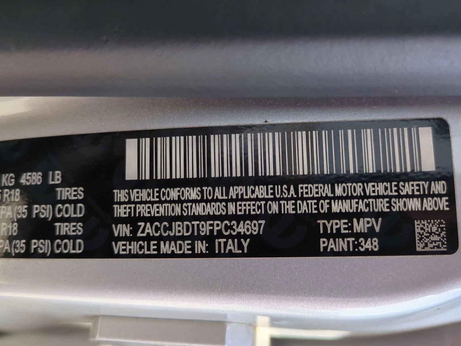 2015 Jeep Renegade 4WD 4dr Limited