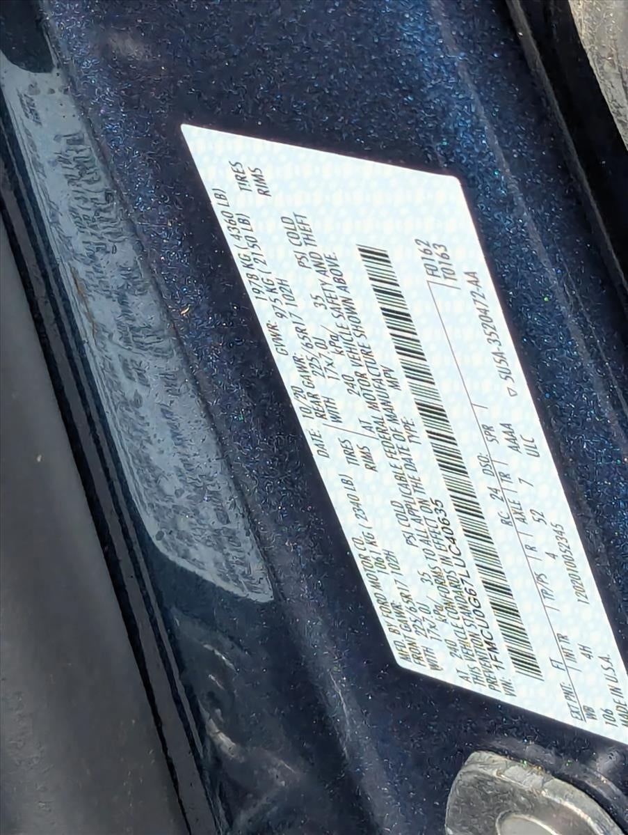 2020 Ford Escape SE FWD