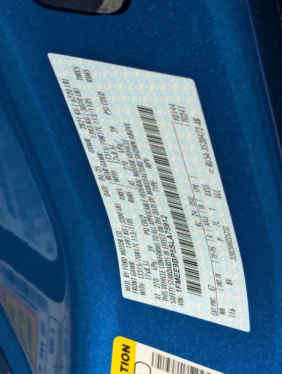 2025 Ford Bronco Badlands 4 Door Advanced 4x4