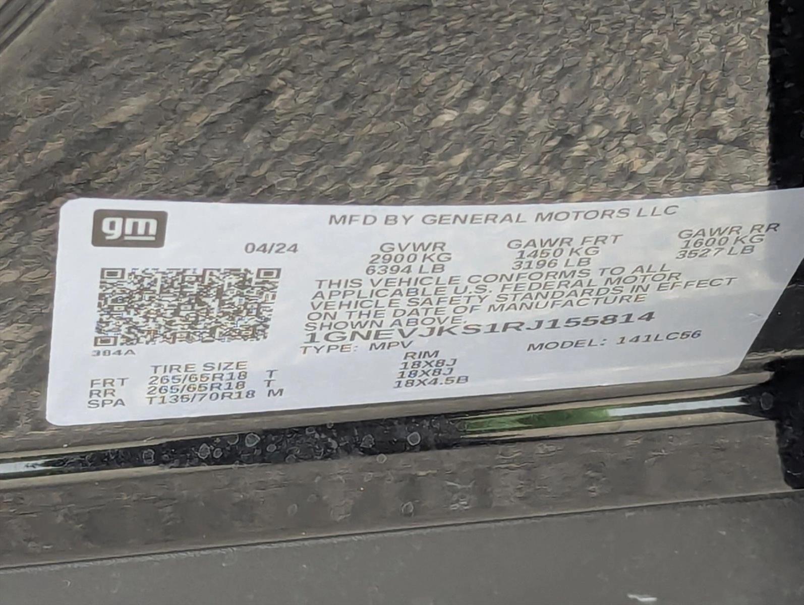 2024 Chevrolet Traverse Z71