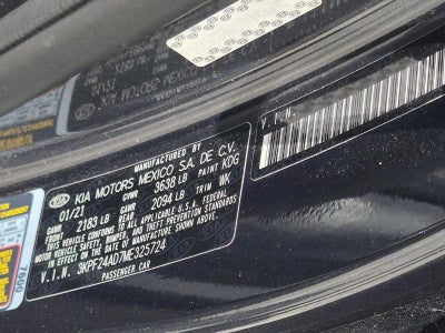 2021 Kia Forte FE Manual