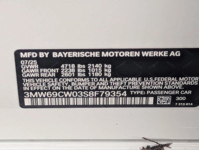 2025 BMW 330i Sedan