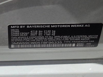 2026 BMW 330i N Sedan